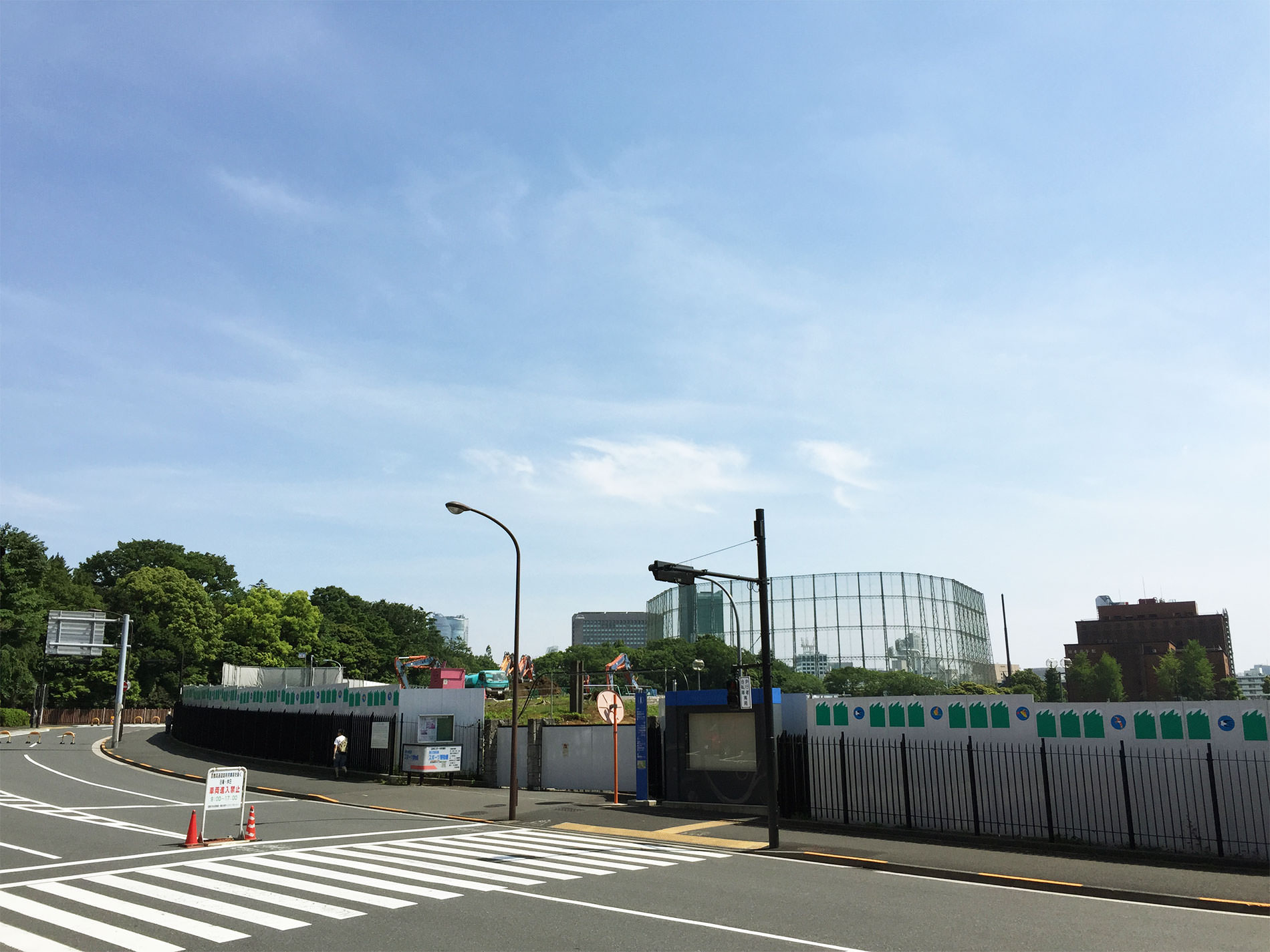 国立競技場 跡地 | National Stadium Tokyo May, 2015